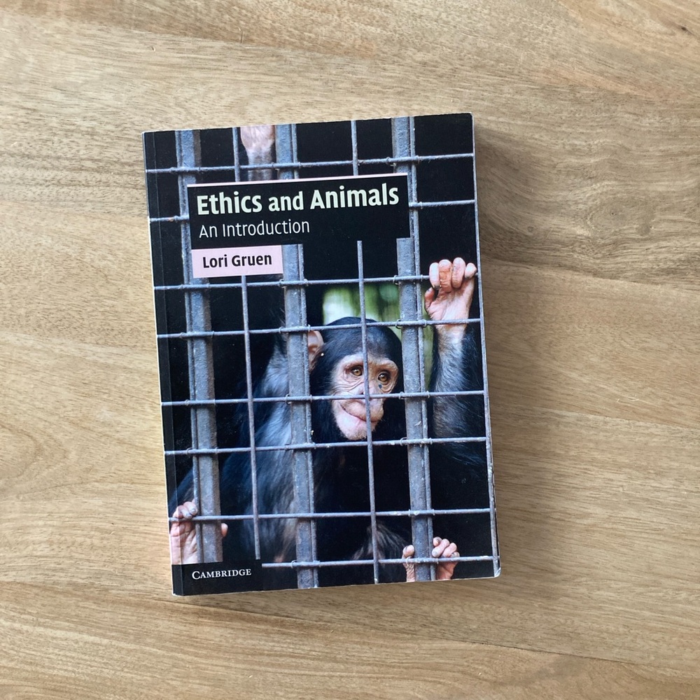 3 FOR $15 Ethics and Animals Book by Lori Gruen